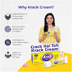 Brinton Krack Happy Feet Cream 25Gm