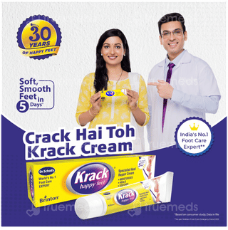 Brinton Krack Happy Feet Cream 25Gm