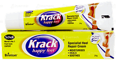 Krack Happy Feet Cream 25gm Krack Happy Feet Cream 25gm