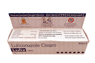 Luliz 1 % Cream 50 GM