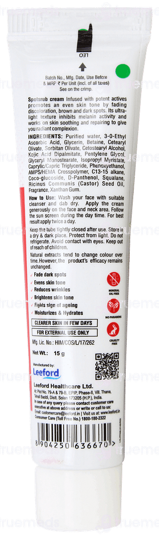 Spotsrub Cream 15gm