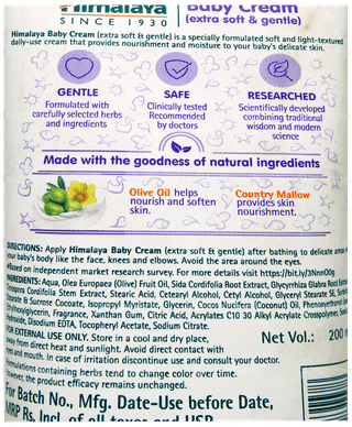 Himalaya Baby Cream 200Ml