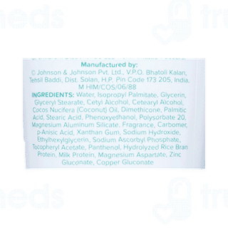 Johnsons Baby Milk + Rice Cream 100gm