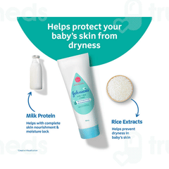 Johnsons Baby Milk + Rice Cream 100gm