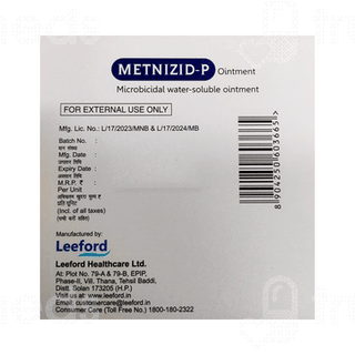 Metnizid P Ointment 15gm