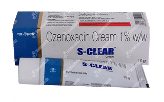 S Clear 1 % Cream 10 GM