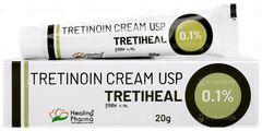 Tretiheal 0.1% Cream 20gm