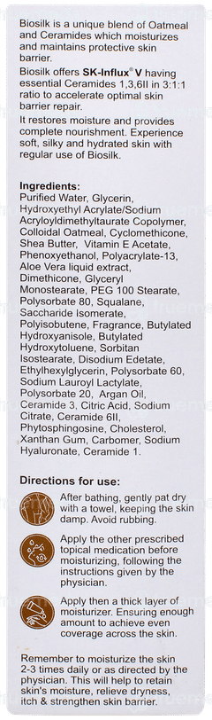 Biosilk Moisturizing Cream 100gm