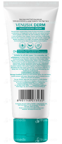 Venusia Derm Face & Body Moisturizing Cream 75gm
