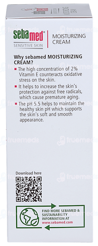 Sebamed Sensitive Skin Moisturizing Cream 100ml