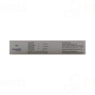 Clomak Bh 0.025/1 % Cream 15 GM