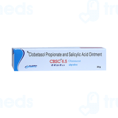 Cbsc 0.05/6.5 % Cream 20 GM