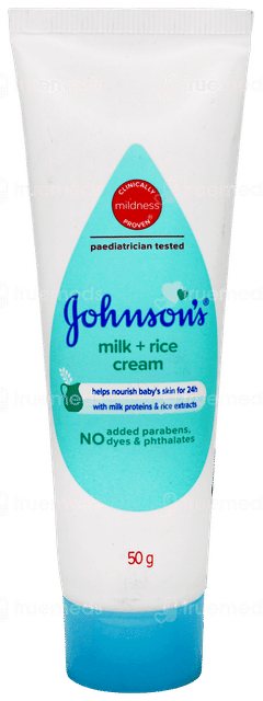 Johnsons Milk + Rice Cream 50Gm Johnsons Milk + Rice Cream 50Gm
