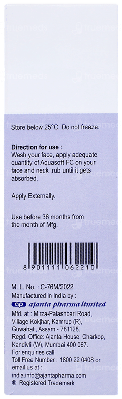 Aquasoft Fc Advanced Facial Cream 100gm