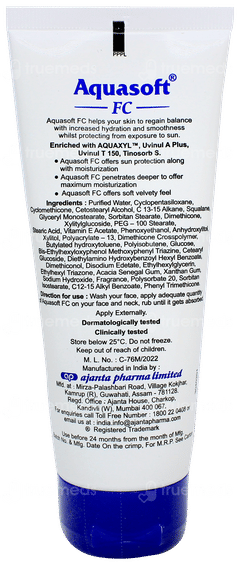Aquasoft Fc Advanced Facial Cream 100gm