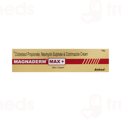 Magnaderm Max + Cream 15Gm Magnaderm Max + Cream 15Gm