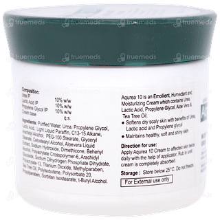 Aqurea 10 Moisturizing Urea Cream 100gm