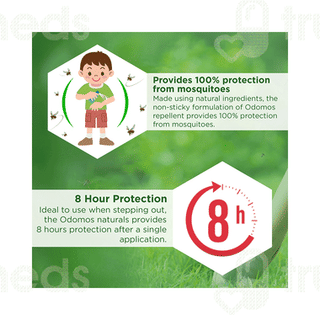 Odomos Naturals Mosquito Repellent Cream 100gm