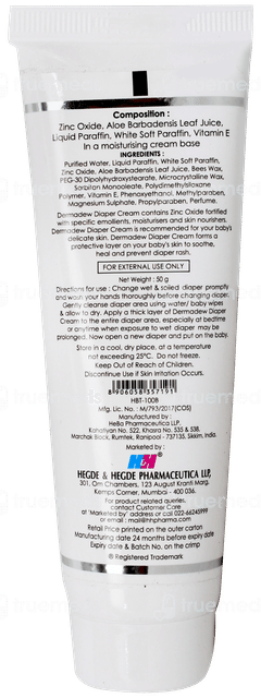Dermadew Diaper Cream 50gm Dermadew Diaper Cream 50gm