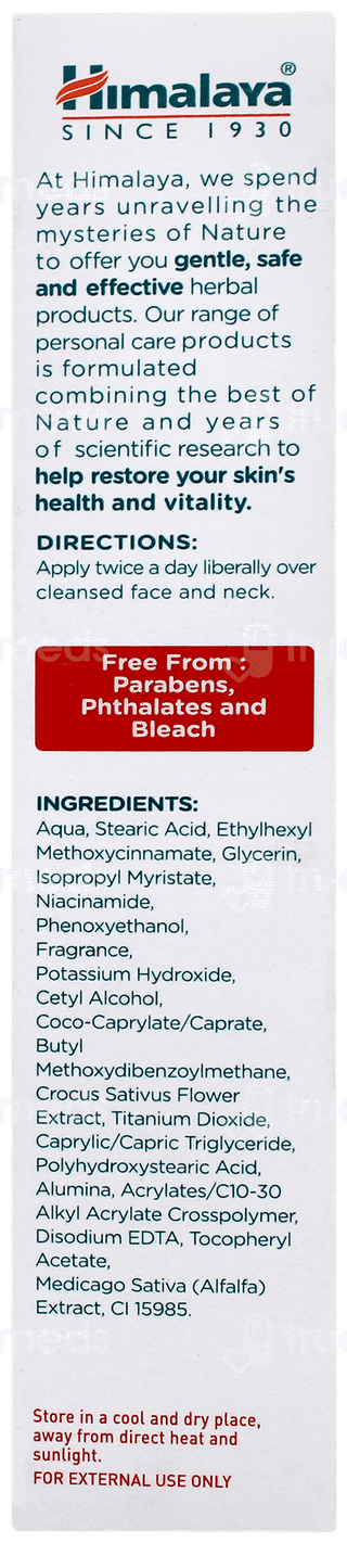 Himalaya Natural Glow Kesar Face Cream 25gm