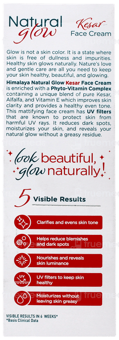 Himalaya Natural Glow Kesar Face Cream 25gm