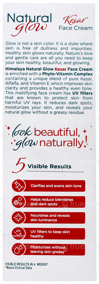 Himalaya Natural Glow Kesar Face Cream 25gm