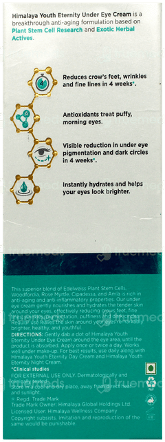 Himalaya Youth Eternity Under Eye Cream 15Ml