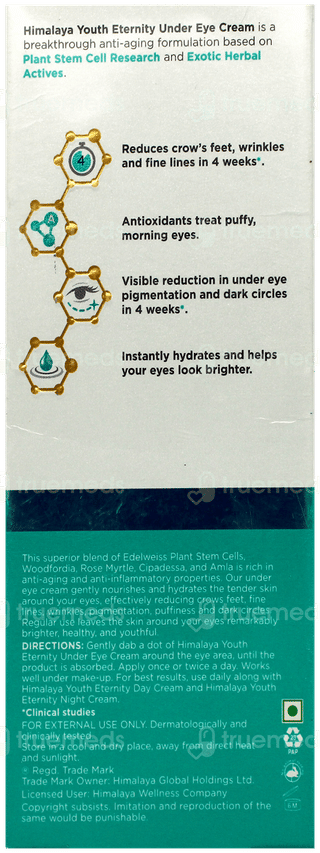 Himalaya Youth Eternity Under Eye Cream 15Ml