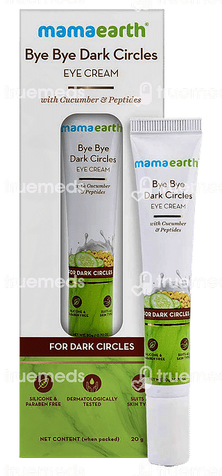 Mamaearth Bye Bye Dark Circles Eye Cream For Dark Circles 20 ML