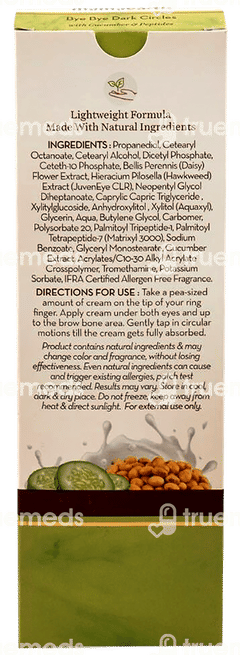 Mamaearth Bye Bye Dark Circles Eye Cream 20gm
