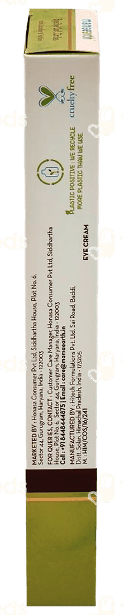 Mamaearth Bye Bye Dark Circles Eye Cream 20gm