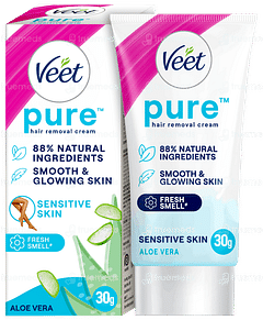 Veet Pure Sensitive Skin Hair Removal Cream 30gm