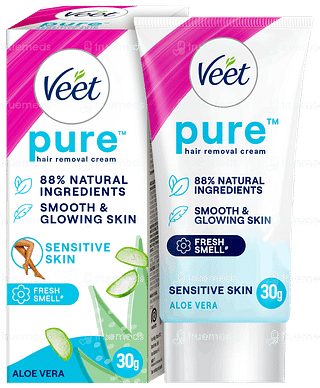 Veet Pure Sensitive Skin Hair Removal Cream 30gm