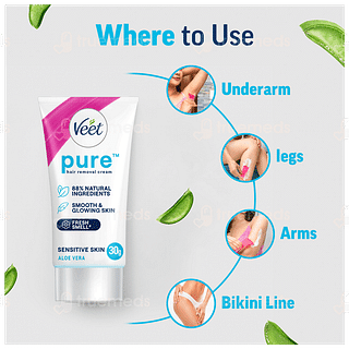 Veet Pure Sensitive Skin Hair Removal Cream 30gm