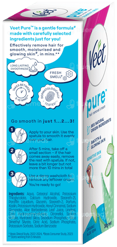 Veet Pure Sensitive Skin Hair Removal Cream 30gm
