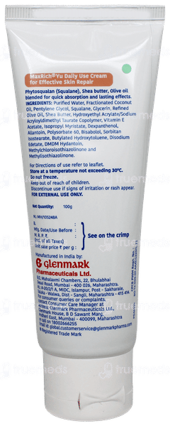 Maxrich Yu Daily Use Cream 100Gm