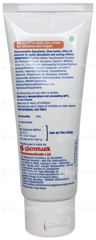Maxrich Yu Daily Use Cream 100Gm