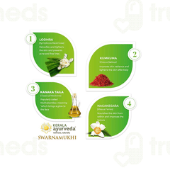 Kerala Ayurveda Swarnamukhi Face Cream 20 GM