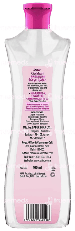 Dabur Gulabari Premium Rose Watar 400ml