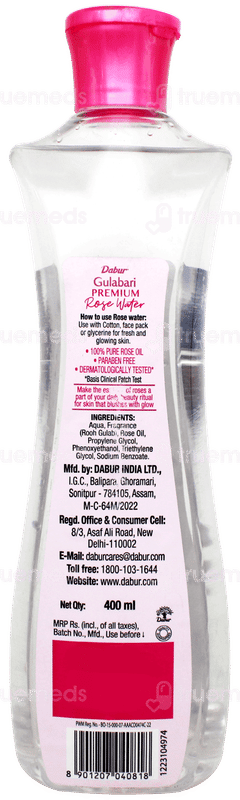 Dabur Gulabari Premium Rose Watar 400ml