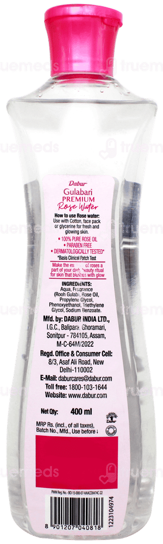Dabur Gulabari Premium Rose Watar 400ml