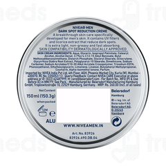 Nivea Men Dark Spot Reduction Creme 150 ML