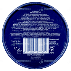 Nivea Men Moisturiser Creme 75 Ml