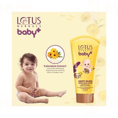 Lotus Herbals Baby+ Happy Bums Diaper Rash Creme 100 GM