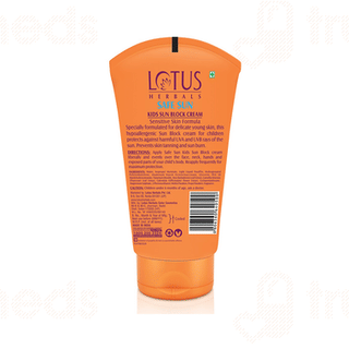 Lotus Herbals Safe Sun Kids Sun Block Spf 25 Cream 100 GM