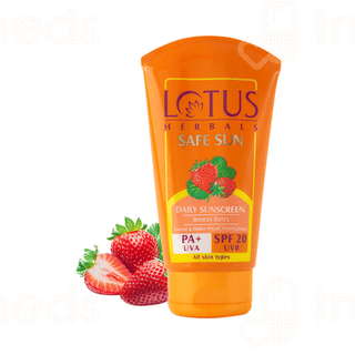 Lotus Herbals Safe Sun Spf 20 Sunscreen Cream 100gm