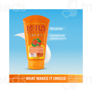Lotus Herbals Safe Sun Spf 20 Sunscreen Cream 100gm