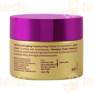 Lotus Herbals Youthrx Anti Ageing Transforming Spf 25 Creme 50 GM