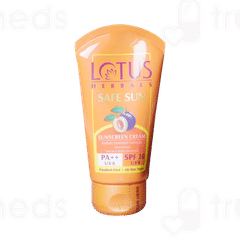 Lotus Herbals Safe Sunscreen Spf 30 Cream 50 GM