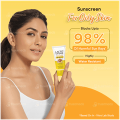 Lacto Calamine Kaolin Clay With Lemon Extracts Spf 50 Pa+++ Sunscreen 50gm